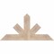 Ekena Millwork Saratoga Smooth Timber Gable Bracket, Douglas Fir, 48"W x 24"H x 1 1/2"D x 5 1/2"F, 12/12 Pitch GBW048X24X0206SAR00SDF - alternate 1